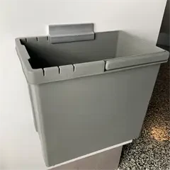 Quartet spand med ophængsbeslag til bred montering - grå 11L