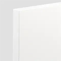 Løkken køkkenlåger og fronter efter dine mål - hvid microlaminat [Pris A]