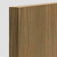 Rold køkkenlåger efter dine mål - brun eg microlaminat med træstruktur [Pris C]