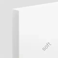 Lynæs køkkenlåger og fronter efter dine mål - hvid mat soft touch microlaminat [Pris D]