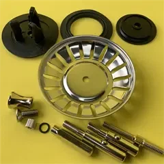 Multistrainer til alle køkkenvaske. Rustfri stål. 80 mm i diameter. 