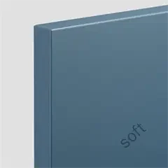 Middelfart køkkenlåger og fronter efter dine mål - soft mørk blå højtrykslaminat [Pris G]