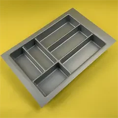 Bestikindsats til 40 cm skuffe i plast - kraftig kvalitet