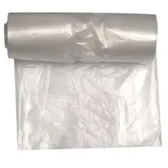 En rulle med klare affaldsposer 40L med 50 poser i en rulle. Poserne passer til affaldsspande op til 19 liter.