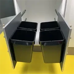 Affaldssystem "Byg selv" i alt 44L - 4-8 sorteringsmuligheder