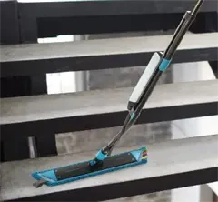 Gulvmoppe med spray - Carabao<br />Komplet sæt