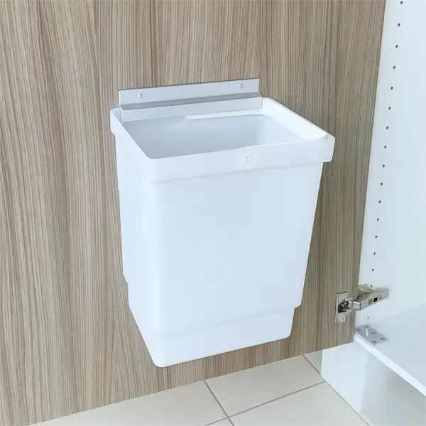 Eico affaldsspand 10L + ophængsbeslag til bred montering