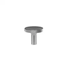 Søllerød knopgreb blank forniklet med diamond cut 25mm