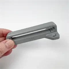 Glideskinne til Tandem højskabsudtræk - 2 stk. lys grå