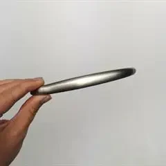 "Rolig" bøjlegreb stål 128 mm 