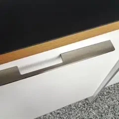 Greb til køkkenlåge blank rustfri stål