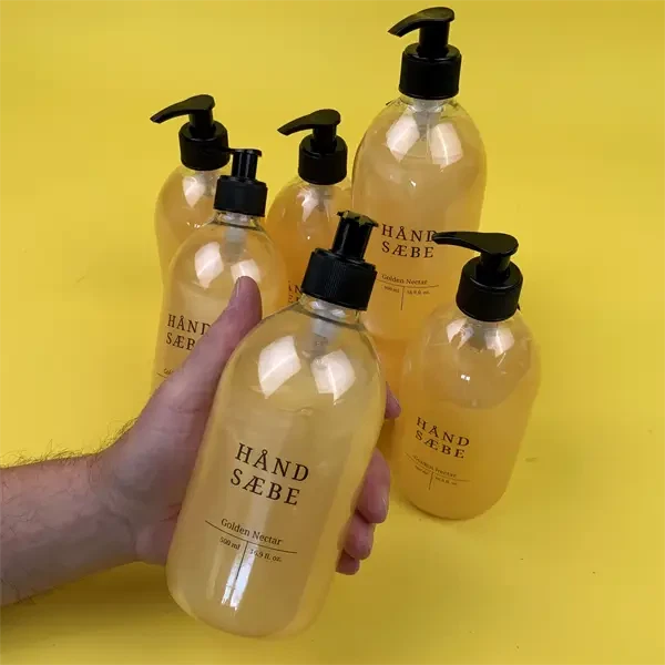 Håndsæbe med pumpe med golden nectar 500 ml