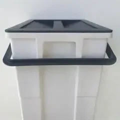 Grå hank til Brik / Pure White spande/systemer