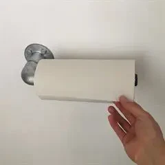 REDUCT køkkenrulleholder af vandrør - rå og solid