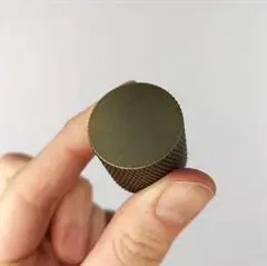 "Riflet" knopgreb antik bronze