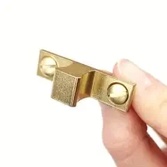 "Sol" knopgreb i massiv messing 