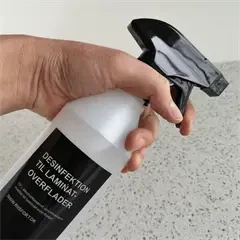 Desinfektion til laminatoverflader (500ml) (70% sprit)