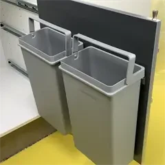 AffaldsSystem-BygSelv-Med-udtræk-og-2-Affaldsspande-20L