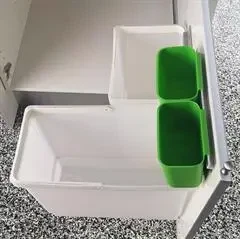 Affaldssortering med udtræk