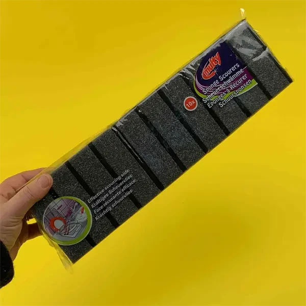 Køkkensvampe, Sort. 10 stk.