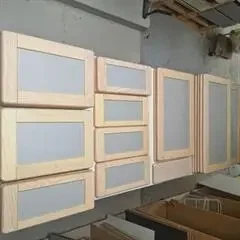 Køkkenlåger og skuffefronter fra udstilling 