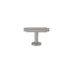 Mobelknop_T_bar_med_diamond_cut_i_rustfri_staal_50mm