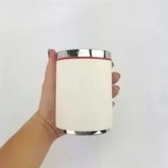 Rode tandbørsteholder - "Mafalda" hvid 