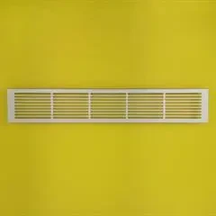 Ventilationsrist Udluftningsrist til indbygning 500x86 mm Alu