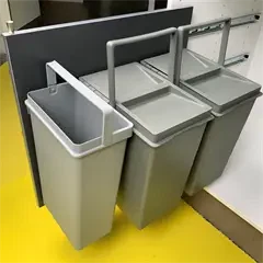 Affaldssystem - Byg Selv - Med - 3 - Spande - 38L - (14+14+10L) 