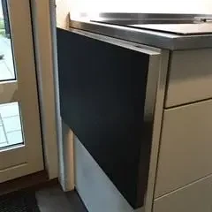 Klapbeslag til lille bordplade