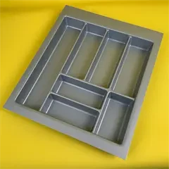 Bestikindsats til 50 cm skuffe i plast - kraftig kvalitet