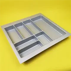 Bestikindsats til 60 cm skuffe i plast - kraftig kvalitet