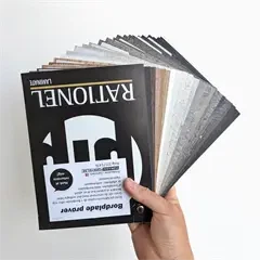 Bordplade vareprøver i vifte inkl. returlabel (gratis*)