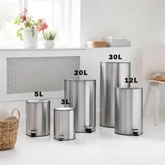 COMO pedalspand med soft close 3/5/12/20/30L