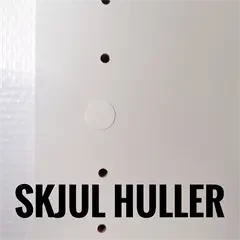 Hvide dækhætter 20 stk (16 mm)