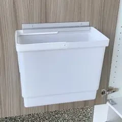 Eico affaldsspand 16L + ophængsbeslag til bred montering