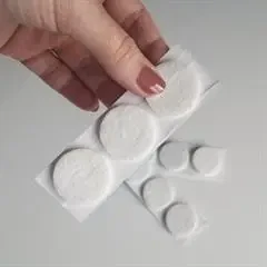 Selvklæbende filtpuder 50 stk. 