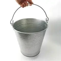 Knox galvaniseret metalspand 10 liter. Vægt 0,7 kg.  Flot, Flot kvalitet.