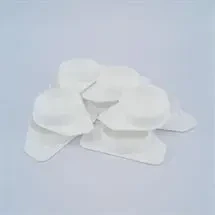 Dækhætte hvid 10 stk