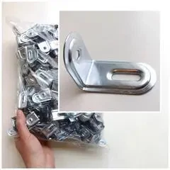 Metalvinkel 39,5x28mm - pose med 300 stk.