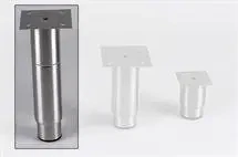 Stål sokkelben Ø58 x 330 mm