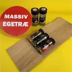 Krydderi indsats af massiv eg