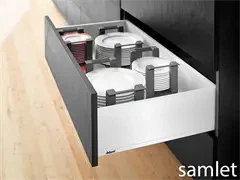 Legrabox køkkenskuffe - høj højde - bredde 30-120cm og dybde 40-55cm - luksus kvalitet