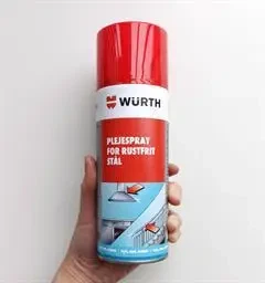 Würth stålrens plejespray til rustfrit stål - professionel