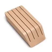 Knivholder i træ til bestikindsats til køkkenredskaber