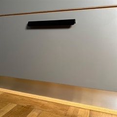 Sokkel stållaminat Tykkelse: 11mm L:3000mm H:100-172mm