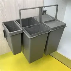 Swing affaldssystem med 3 spande / 4 rum / 31 ltr. - GRATIS POSER