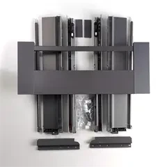 TANDEMBOX A-DESIGN antracit høj bakkesæt uden plader - dybde 27/35/40/45/50/55cm