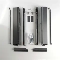 TANDEMBOX A-DESIGN antracit høj skuffesæt uden plader - dybde 27/35/40/45/50/55cm