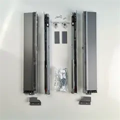 TANDEMBOX A-DESIGN antracit lav skuffesæt uden plader - dybde 27/35/40/45/50/55cm